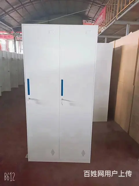 钢制员工储物柜铁皮更衣柜带锁存包柜宿舍杂物鞋柜办公 - 图片 6