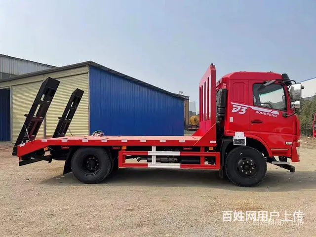 东风国六单桥平板车 多少钱一辆 - 图片 8