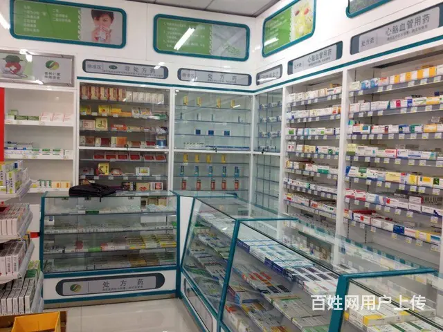 苏州无锡药店展柜制作厂家，药店装饰设计，西药玻璃柜 - 图片 6