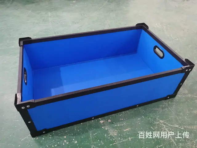 塑料物流箱斜插箱EU箱塑料保温箱卡板箱中空板箱水箱 - 图片 3