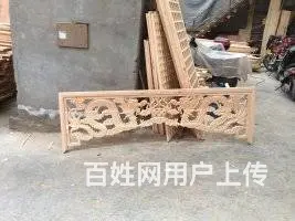 四川成都中式实木挂落实木花格挂落 - 图片 1