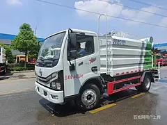东风蓝牌7方大容量工地专用洒水车厂家直售现车促销