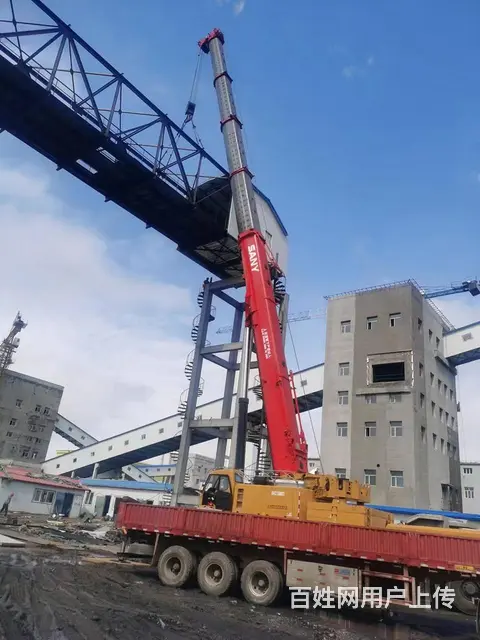 赤峰喀喇沁旗吊车租赁25-500吨吊车大件吊装运输 - 图片 3