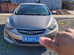 现代 伊兰特 2012款 伊兰特 朗动 1.6 手动 GLX
