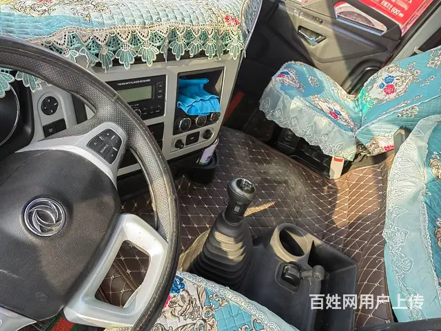 东风天龙KL九米六前四后八高栏，21年2月，465 - 图片 4