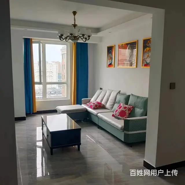 利时广场 好楼层 金色华府2室1卫 精装拎包入住 看房有钥匙 - 图片 1