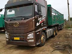 解放 半挂车 仓栅式 国5