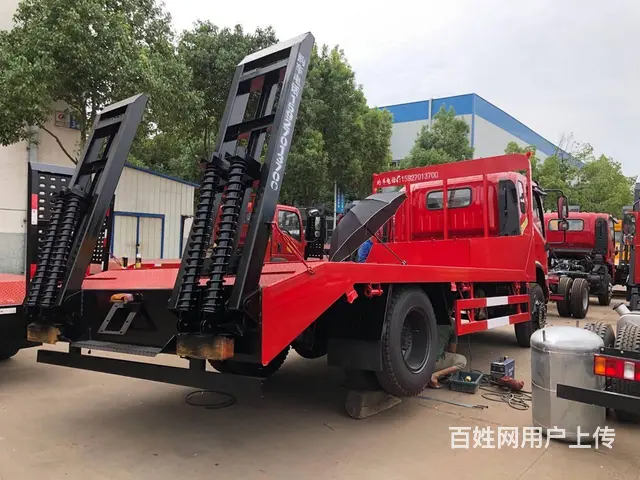 东风小华神12吨挖机平板拖车5米6板长可分期按揭 - 图片 9