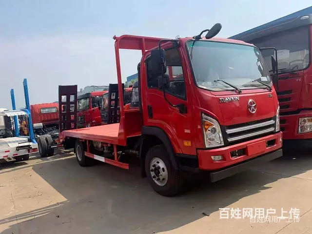 滨州成都大运前四后八平板运输车全国联保售后无忧 - 图片 4