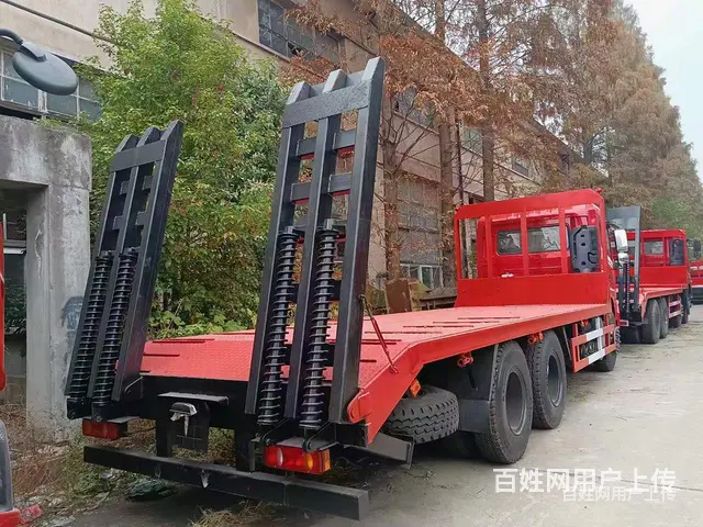 玉柴245马力东风钩机拖车 挖机平板车 多少钱一辆 - 图片 7