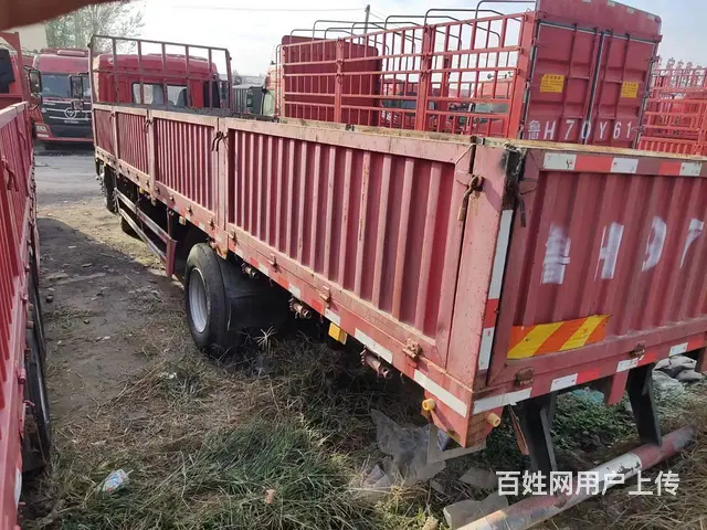 出售二手陕汽 德龙L3000 9.6米平板车 国5 - 图片 3