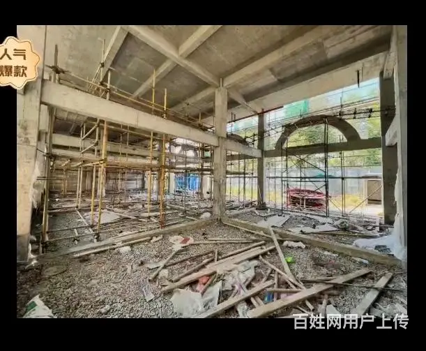 新出，纯一层挑高6米1，大开间小区门口 美林湖龙门里沿街铺 - 图片 6