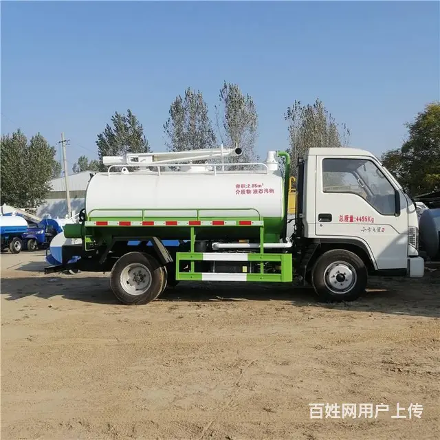 江苏东风新款5吨吸粪车 自吸自排化粪池抽粪车厂家 - 图片 2