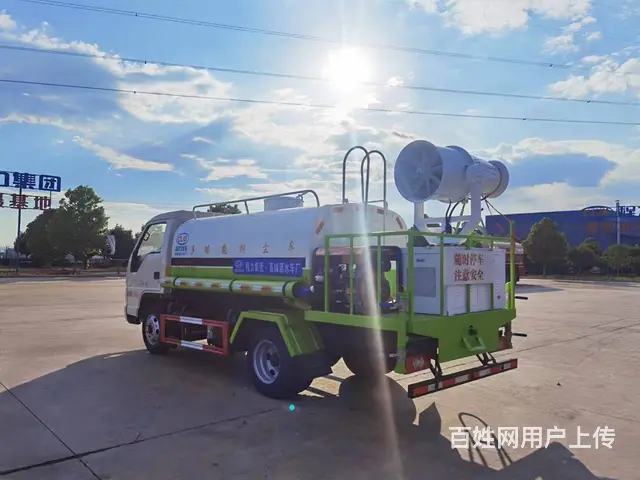 蓝牌国六 圆罐3方5方洒水车价格 厂区降尘车 现车 - 图片 9