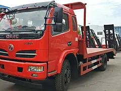 大厂直销8吨-40吨挖机平板运输车 可分期付款