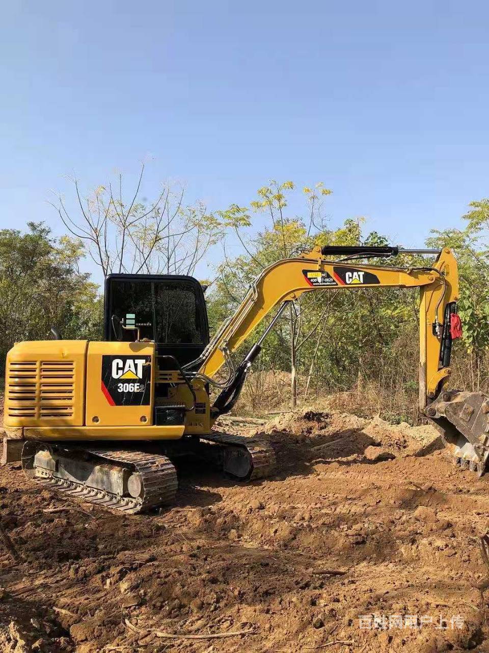 个人诚信转让卡特306应工程结束急需转二手挖掘机