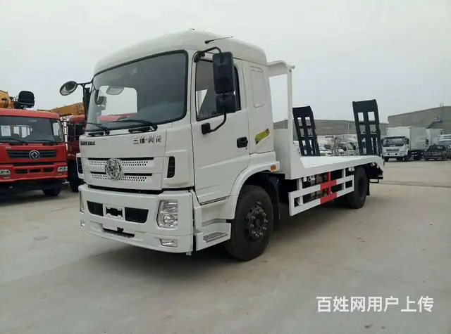 180马力三环昊龙单桥拉18吨挖机平板车多少钱 - 图片 2