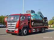 平顶山福田欧曼挖机拖车 玉柴200马力板长可做6.4米