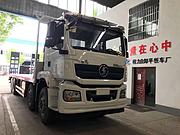 陕汽德龙M3000前四后八平板运输车包上户价格图片