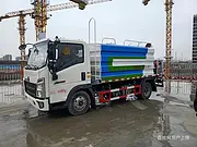 重汽蓝牌7吨多功能洒水车 零首付包上户