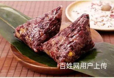汉中市清真酒店粽子销售咸阳市迷你粽子水晶粽子四角粽 - 图片 1