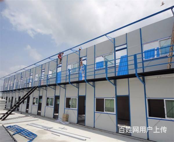 上虞工地彩钢围墙安装_浙江久居集装箱活动房制作厂家的图片