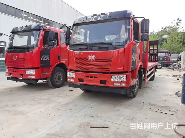解放150挖机拖板车钩机12吨挖机平板车可分期付款 - 图片 7