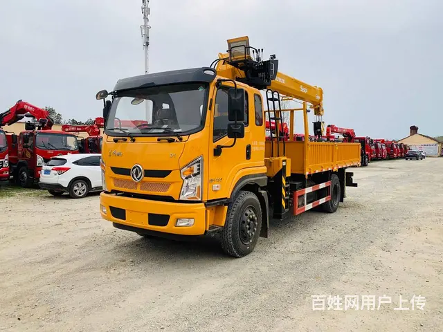 东风单桥8吨随车吊厂家现车出售办下来多少钱 - 图片 1