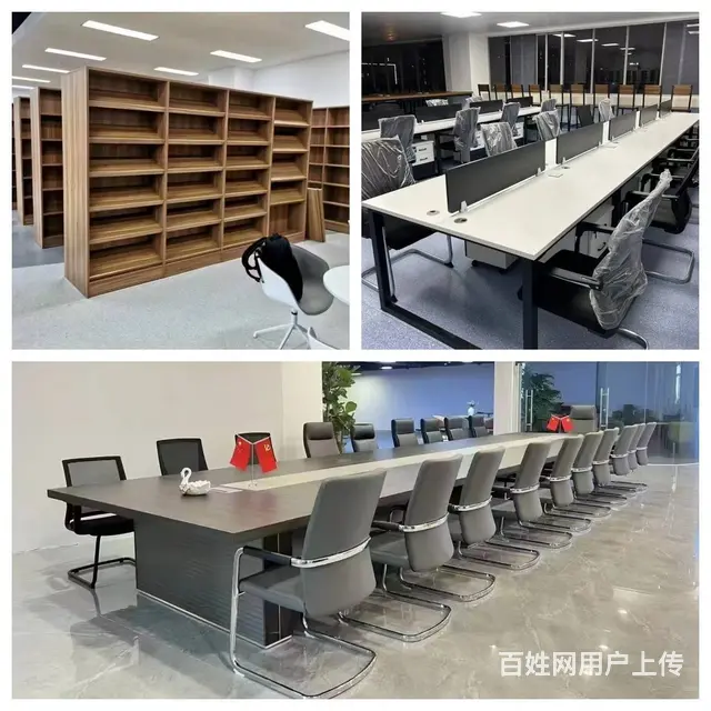全新办公会议桌 办公桌 培训室会议桌 办公沙发吧椅 - 图片 2
