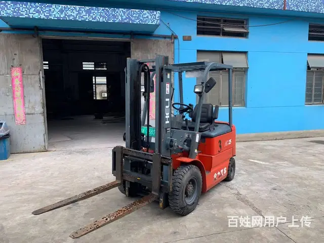 合力九成新2.5吨电动叉车 仓储环保型二手叉车便宜 - 图片 3