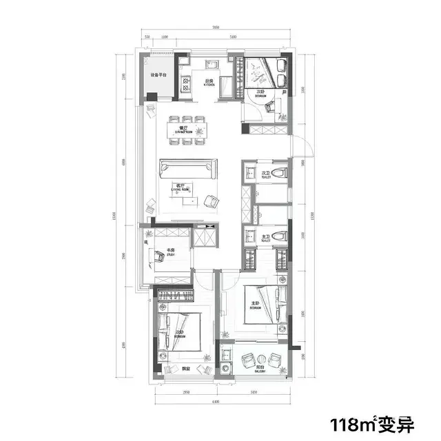 滨江万科又一新盘 面积96-130平 均价3900 - 图片 10