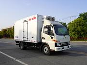 国六蓝牌江淮冷藏车 4米2箱长冷藏车 厂家报价