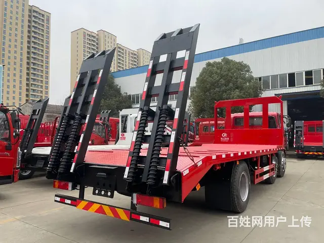 拖15吨挖机拖板车不超长超重 东风华神拖车价格便宜 - 图片 5