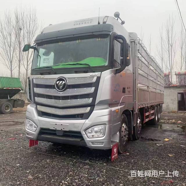 出售一台个人二手欧曼est9米6高栏前四后八 国五的图片