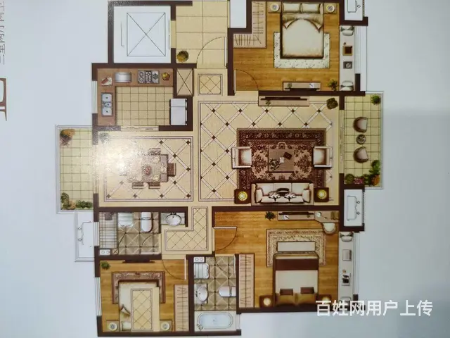 幸福家园二楼精装修1400一个月只租两室价家具家电齐全 - 图片 9