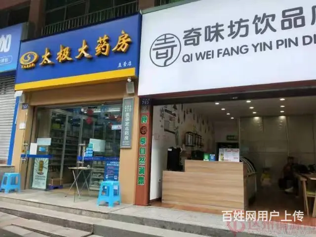 （达州铺源网）南外逸夫小学大门口45㎡小吃饮品店转让 - 图片 1