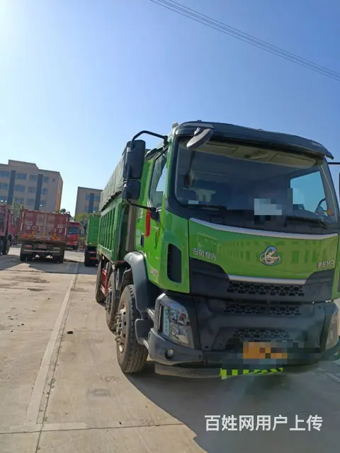 柳汽乘龙M3前四后四自卸车国五220马力5米货箱 - 图片 2