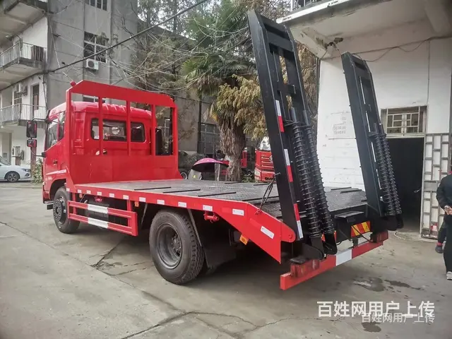 红河国六东风13吨挖机平板运输车欢迎来电咨询 - 图片 9