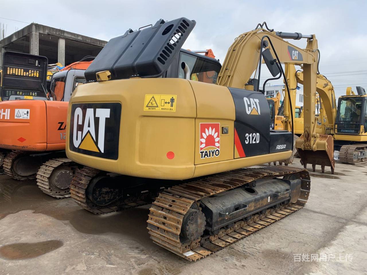 本地急转2018年卡特312二手挖掘机 价美包送