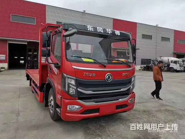 专拉小挖东风单桥挖机拖车平板车 厂家报价 - 图片 3
