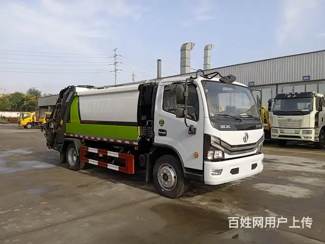 东风凯普特9方12方社区垃圾清运车厂家定制直销 - 图片 8