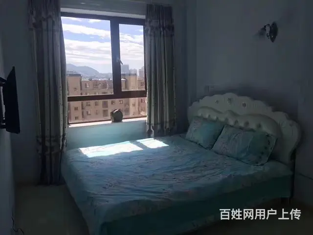 梧桐苑电梯10楼52平1室1厅精装双床电视冰箱洗衣机热水器空 - 图片 1