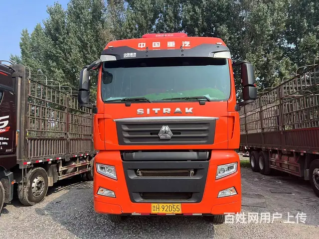 出售二手21年重汽汕德卡自动挡带液缓高栏国5 - 图片 2