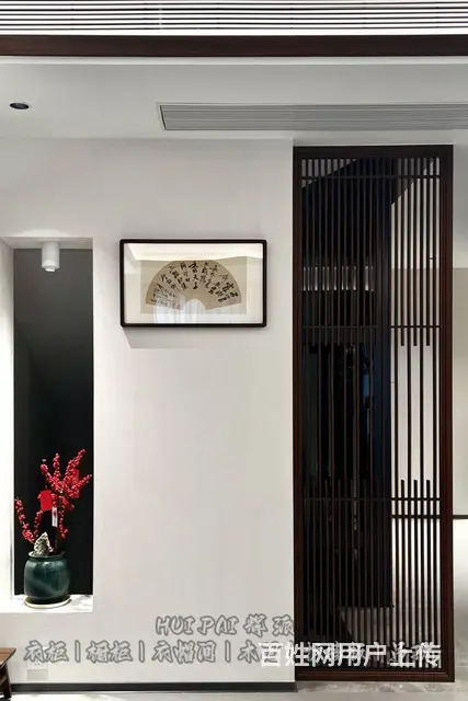 长沙整房整屋实木家具,实木衣帽间,鞋柜订做绿色建材 - 图片 1