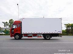 国六解放6.8米冷饮冷藏运输支付分期价格低