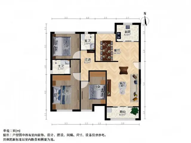 高新(虎丘)浒关金辉浅湾雅苑4室1厅，领包入住 - 图片 10