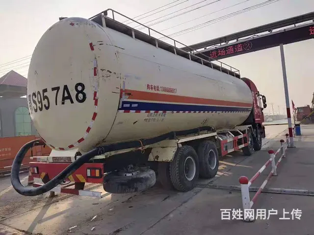 吉车出售二手杰狮散装水泥罐车390马力国五前四后八 - 图片 5