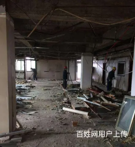 苏州专业家工装拆除拆旧酒店厂房拆除吊顶隔断地砖拆除 - 图片 3