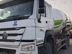 常年出售 豪沃二手混凝土搅拌车 国五 后八轮原版车