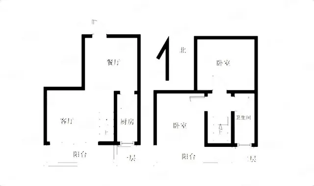 华美空间旁  电梯2房 朝南 古龙公寓  看房方便 - 图片 8